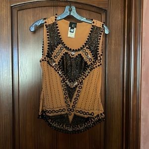 Just Cavalli, size 40. Women sleeveless top. Preowned, in a good condition.